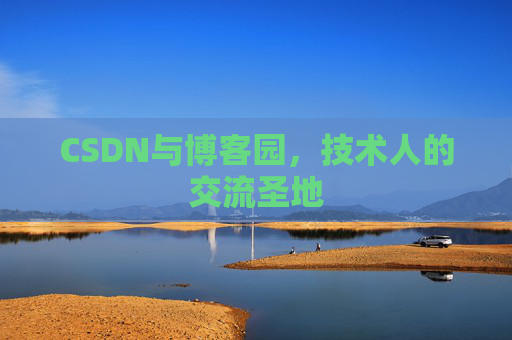 CSDN与博客园，技术人的交流圣地